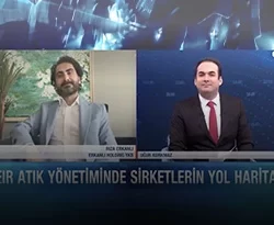 Erkanlı Holding Sıfır Atık yol haritası: Rıza Erkanlı A Para sunumu.