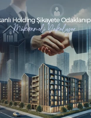 Erkanlı Holding şikayet odaklı yaklaşımıyla güven ve şeffaflık sunan gayrimenkul projeleri